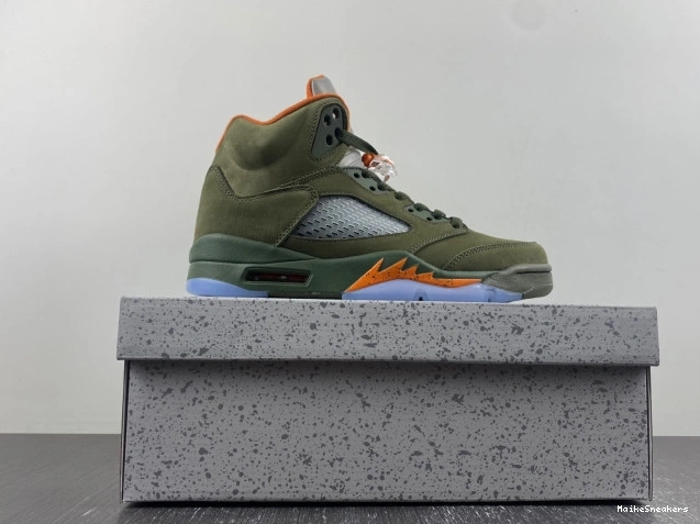 MaikeSneakers DD0587-308 Air Olive Jordan 5 0722